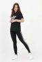Adidas Originals Zwarte Trainingsleggings met 3-Stripes Black Dames - Thumbnail 3