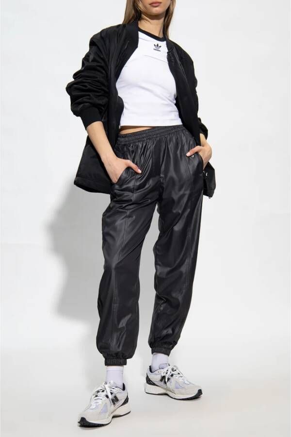 adidas Originals Tweelaagse top met logo Wit Dames