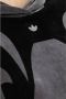 Adidas Originals Velours hoodie met logo Gray Dames - Thumbnail 4