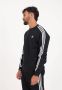 Adidas Originals Zwarte Sweaters met 3 Strepen Zwart Heren - Thumbnail 6