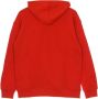 Adidas Rode lichtgewicht hoodie met Trefoil design Rood Dames - Thumbnail 2