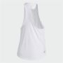 Adidas Sleeveless Training Tops Wit Dames - Thumbnail 2