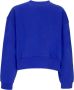 Adidas Essentiële Crewneck Sweatshirt Blauw Dames - Thumbnail 2