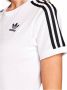 Adidas Originals Witte Sportieve T-shirt voor Dames White Dames - Thumbnail 6