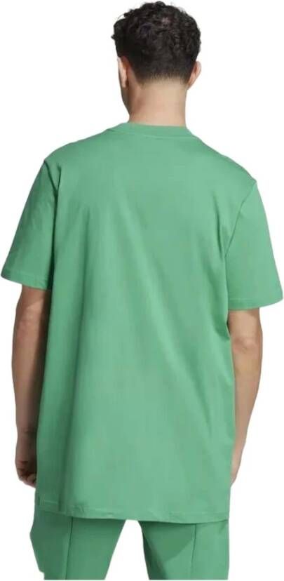 Adidas T-Shirts Groen Heren