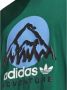 Adidas Originals Mountain Tee in Groen Katoen Green Heren - Thumbnail 2