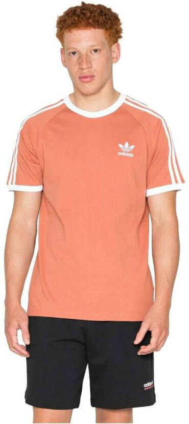 Adidas T-Shirts Oranje Heren