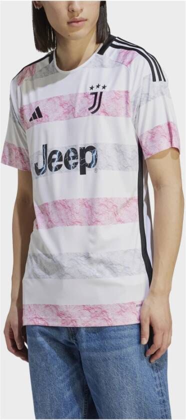 Adidas Juventus Away SS 2023 24 Shirt Roze Heren