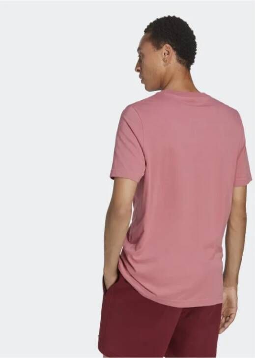 Adidas T-Shirts Roze Heren