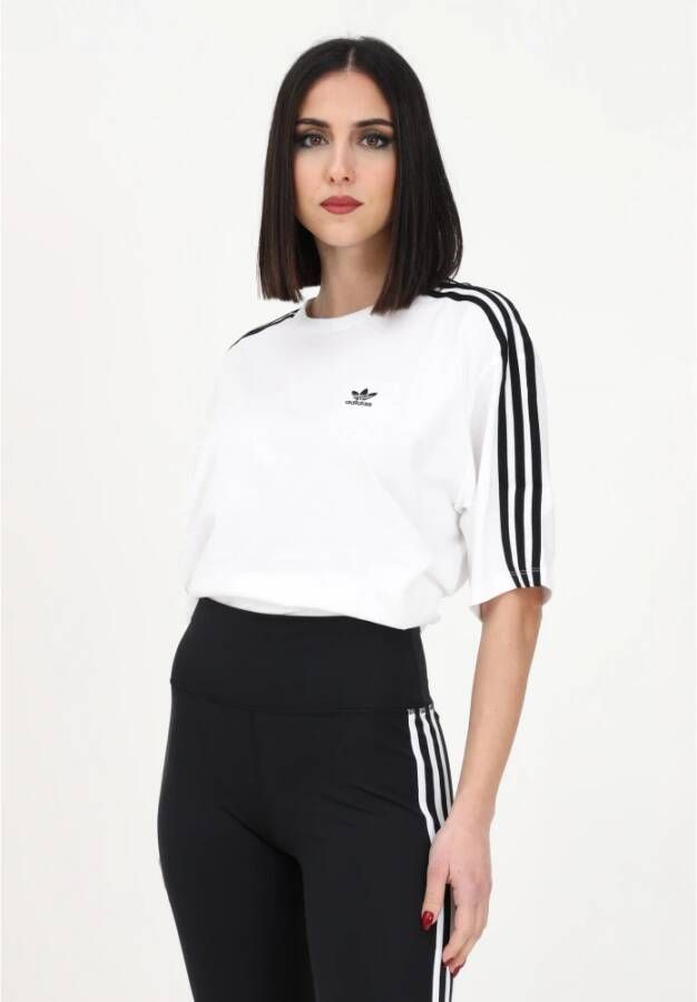 Adidas Witte Sport T-shirt voor Dames Wit Dames