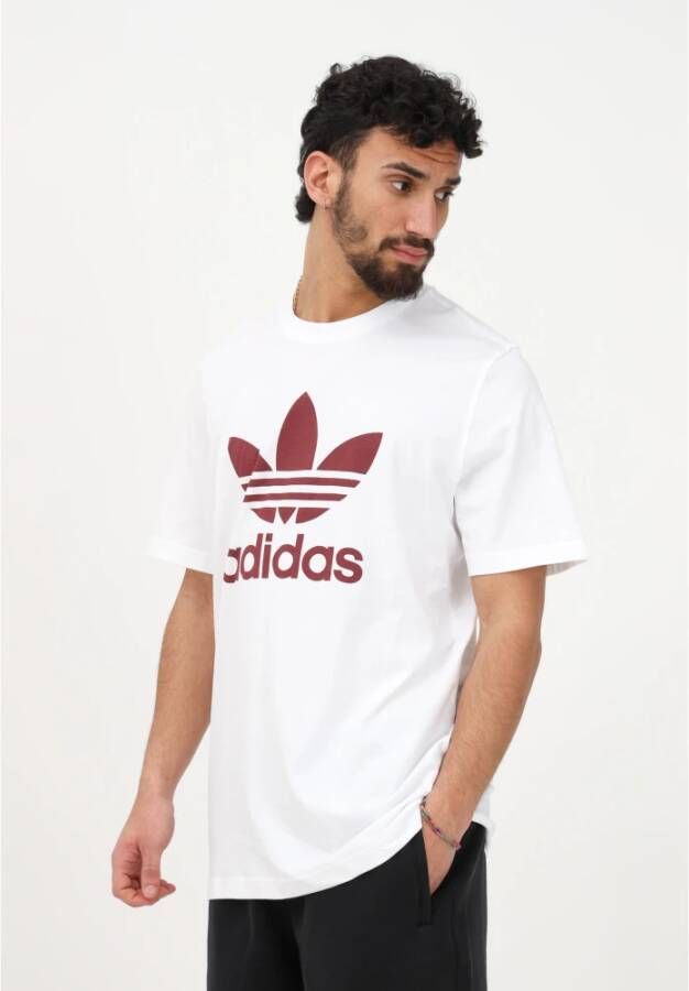 Adidas T-Shirts Wit Heren