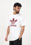 Adidas Klassieke Trefoil Tee Heren T-shirt White Heren - Thumbnail 2