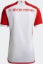 Adidas Shirt Bayern 1e Thuisshirt 23 24 Wit T-shirt met Rits Jongens - Thumbnail 7