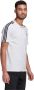 Adidas M 3S SJ Tee Heren Sportshirt White Heren - Thumbnail 2