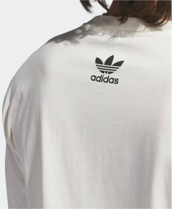 Adidas T-Shirts Wit Heren