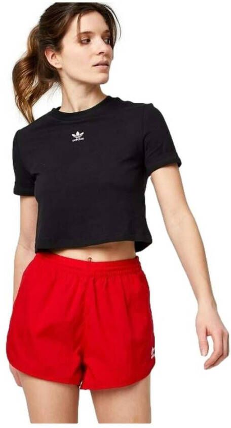 Adidas T-Shirts Zwart Dames