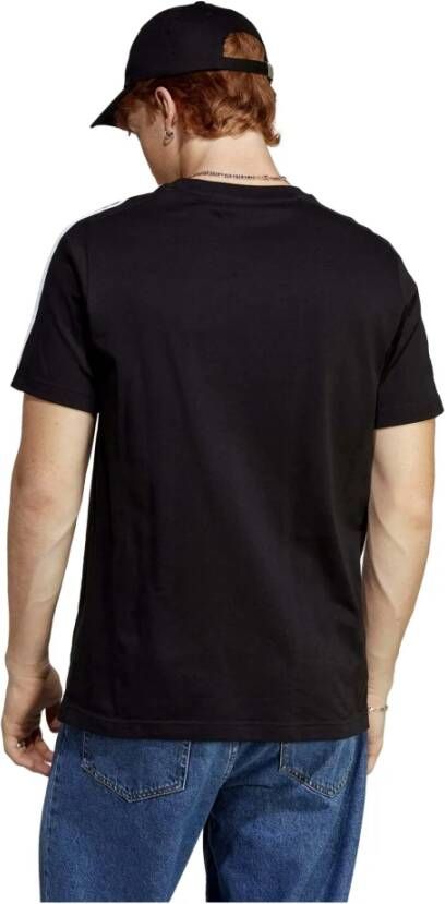 Adidas T-Shirts Zwart Heren