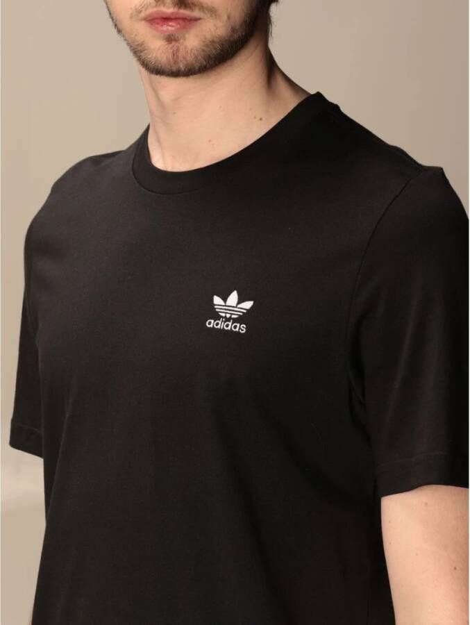 Adidas Klassiek Katoenen T-Shirt Zwart Heren