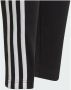 Adidas Sportswear sportlegging zwart wit Sportbroek Katoen Logo 116 - Thumbnail 5