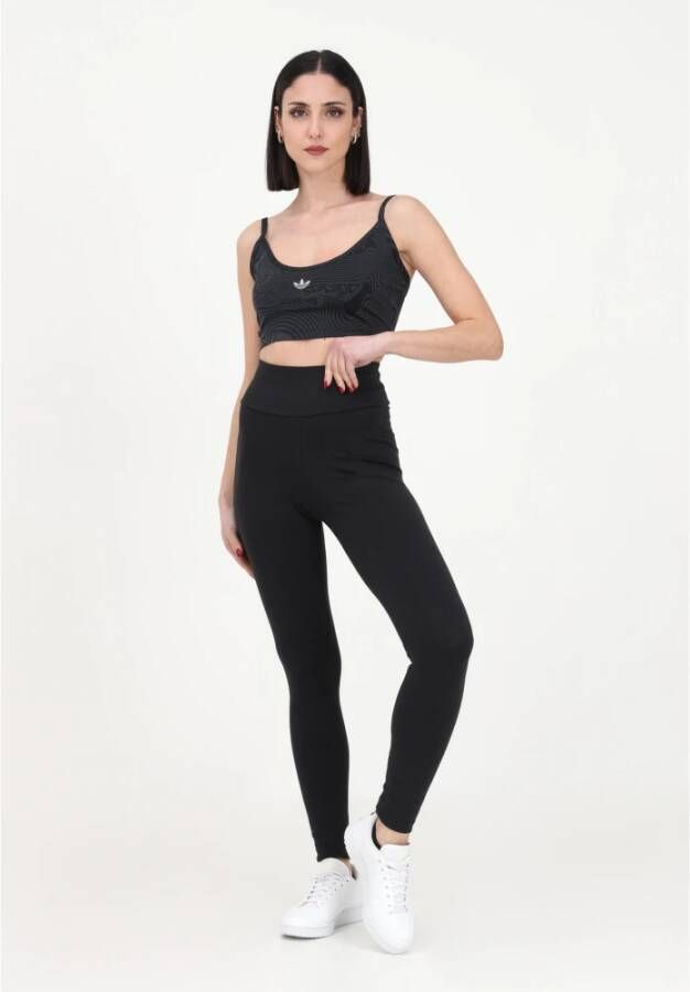 Adidas Zwarte Leggings voor Dames Herfst Winter Collectie Zwart Dames