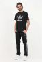 Adidas Sports Traft Zwart Wit Trainingsbroek Zwart Heren - Thumbnail 4