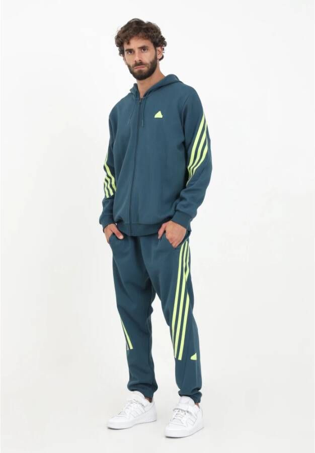 Adidas Heren Future Icons 3-Stripes Sweatpants Blauw Heren