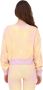 Adidas Bliss Lilac Cropped Lichtgewicht Crew Neck Sweatshirt Yellow Dames - Thumbnail 3