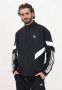 Adidas Iconische Sweatshirt met Rits voor Heren Zwart Heren - Thumbnail 11