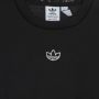 Adidas Zwart Trefoil Streetwear T-Shirt voor Dames Black Dames - Thumbnail 3