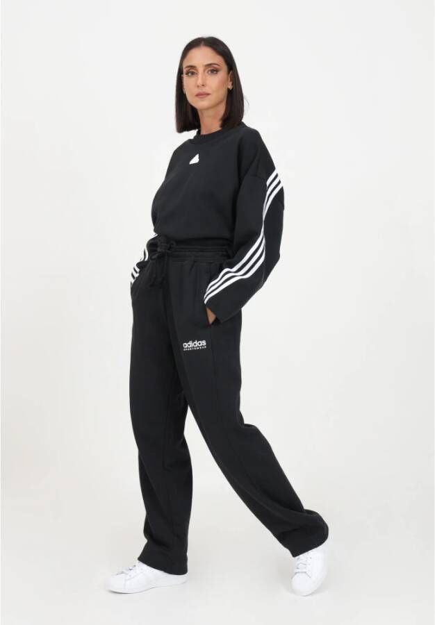Adidas Zwarte Performance Broek voor Dames Zwart Dames