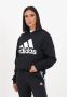 Adidas Sportswear Essentials Logo Boyfriend Fleece Hoodie - Thumbnail 3