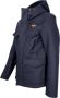 Aeronautica militare Heren Field jack met capuchon blauw Blue Heren - Thumbnail 2