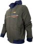 Aeronautica militare Groene Vest met Opstaande Kraag en Rits in Regular Fit Green Heren - Thumbnail 2