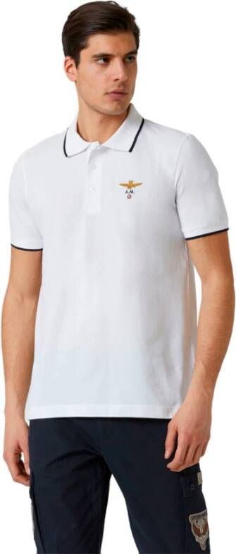 aeronautica militare Polo Shirts Wit Heren