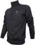 Aeronautica militare Half Zip Sweater Black Heren - Thumbnail 2