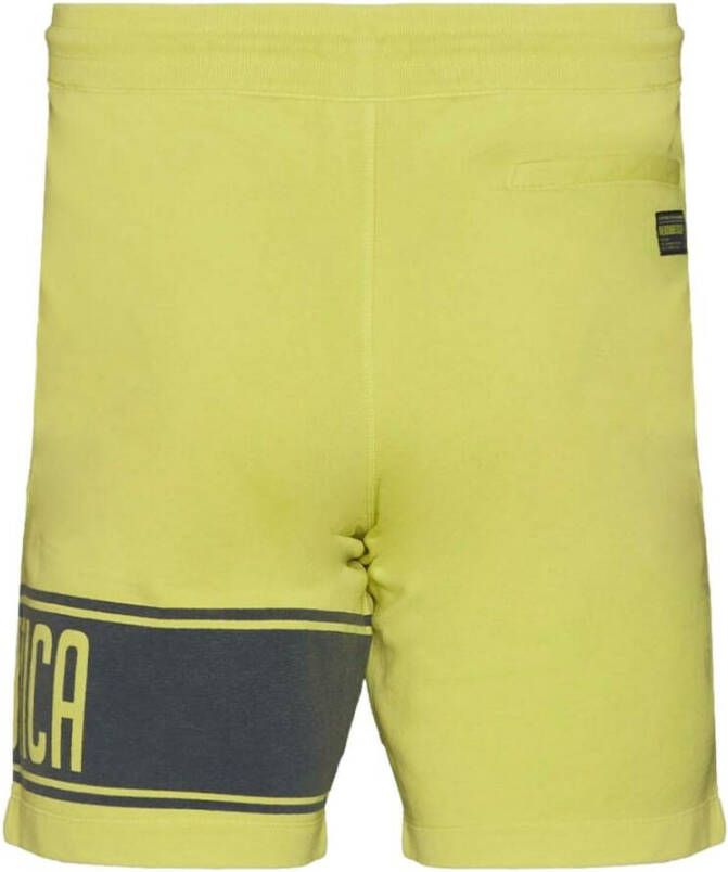aeronautica militare Casual korte broek Geel Heren