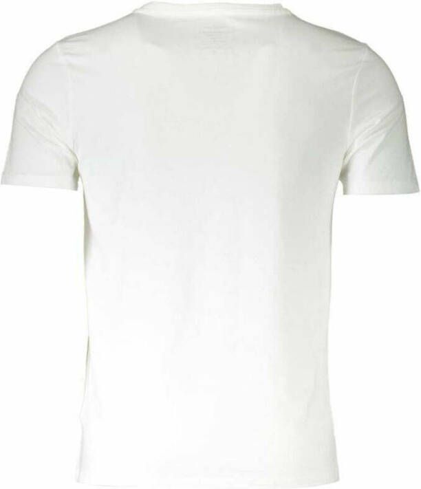 aeronautica militare White Man External T-shirt Wit Heren