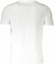 Aeronautica militare Katoenen T-shirt met logo korte mouwen White Heren - Thumbnail 2