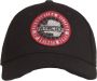 Aeronautica militare Wollen Herenmuts met Logo Zwart Black Heren - Thumbnail 2