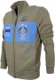 Aeronautica militare Groene militaire vest met bedrukt ontwerp Green Heren - Thumbnail 2