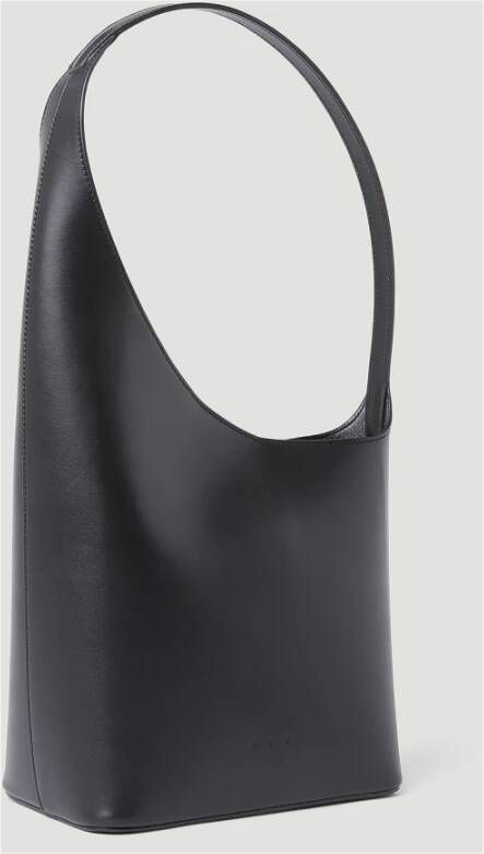 Aesther Ekme Demi Lune Schoudertas Zwart Dames