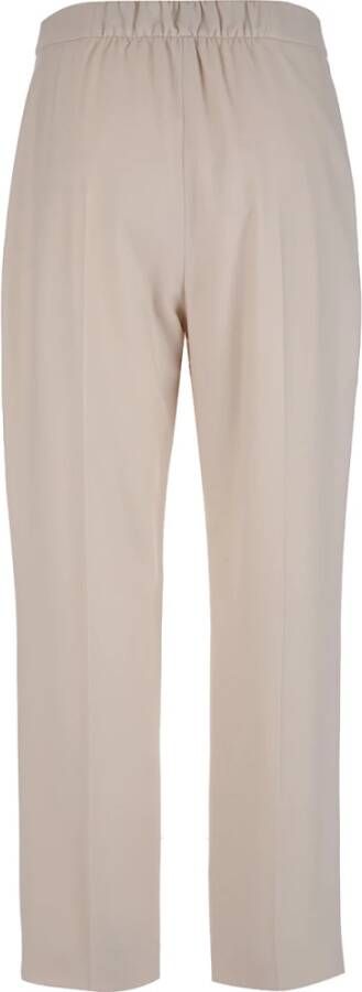 Agnona Trousers Beige Dames