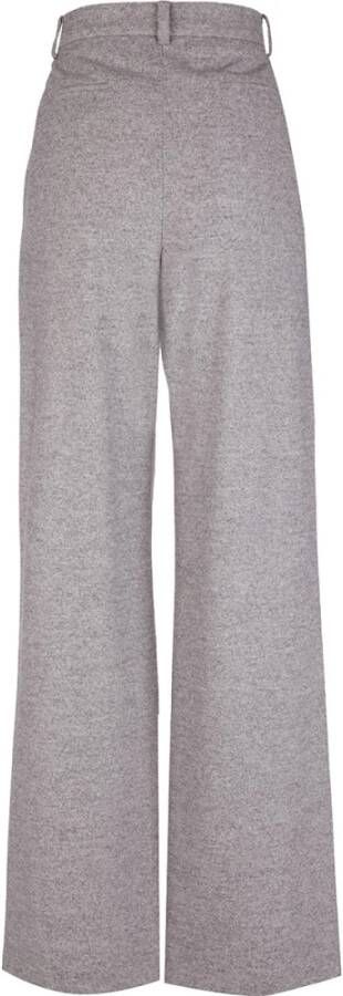 Agnona Trousers Grijs Dames