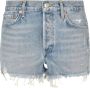 Agolde Distressed denim shorts met rafelige zoom Blue Dames - Thumbnail 4