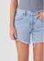 Agolde Distressed denim shorts met rafelige zoom Blue Dames - Thumbnail 2