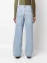 Agolde Nonchalante Wide-Leg Stonewashed Denim Jeans Blue Dames - Thumbnail 2