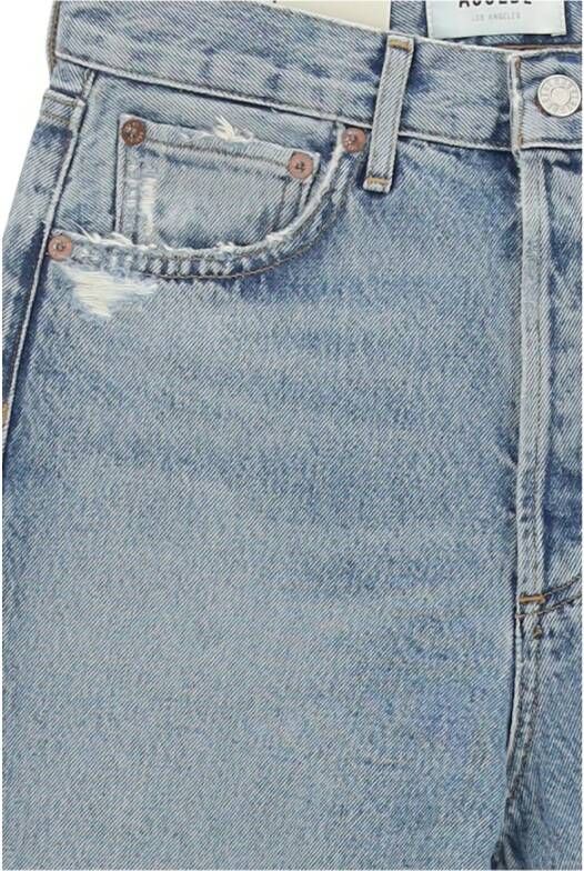 Agolde Vintage Pinch Waist Straight Jeans Blue Dames