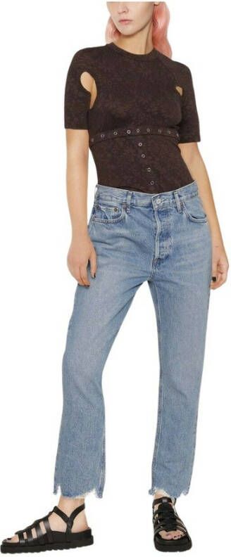 Agolde Riley jeans Blauw Dames