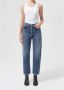 Agolde Straight Jeans Blauw Dames - Thumbnail 3