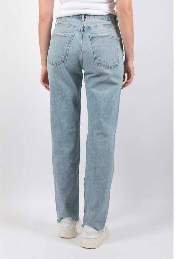 Agolde Rechte jeans Blauw Dames